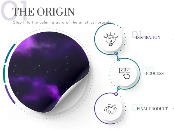 Purple_Multi-Shape_Natural_Amethyst_Clasp_Bracelet_For_Unisex
