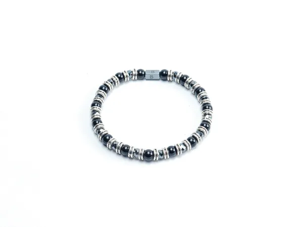 Black_Onyx_Natural_Stone_Beaded_Bracelet_For_Unisex