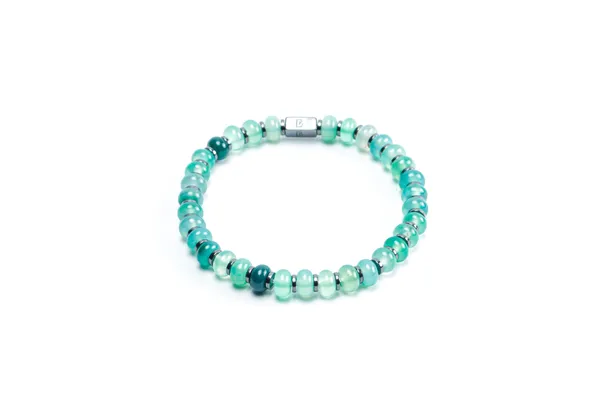 Green_Natural_Jade_Donut_Bead_Slip-On_Bracelet_For_Unisex