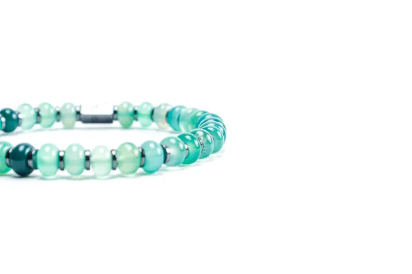 Green_Natural_Jade_Donut_Bead_Slip-On_Bracelet_For_Unisex
