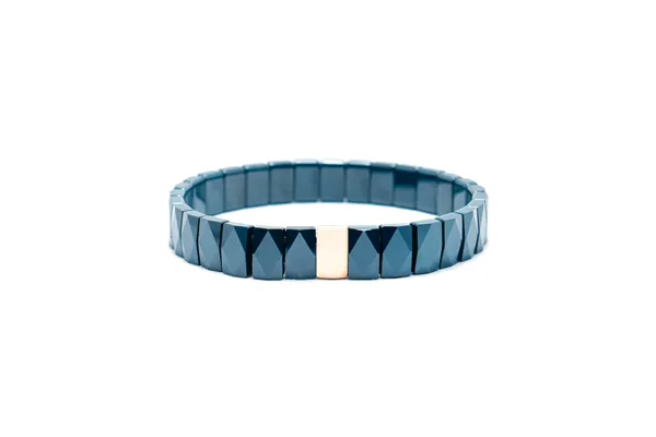 Grey_Ceramic_Polished_Bead_Slip-On_Bracelet_For_Unisex