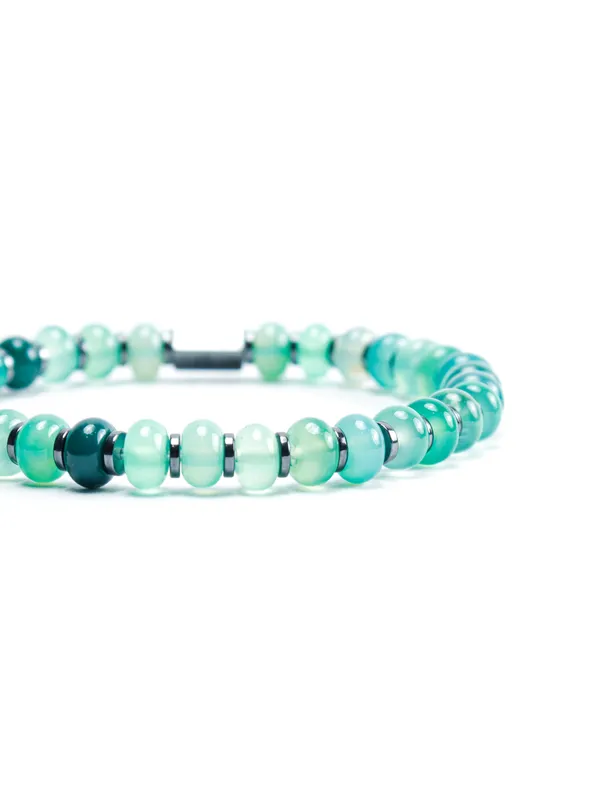 Green_Natural_Jade_Donut_Bead_Slip-On_Bracelet_For_Unisex