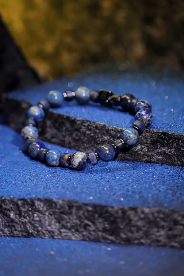 Blue_Lapis_Lazuli_Natural_Stone_Bracelet_For_Unisex