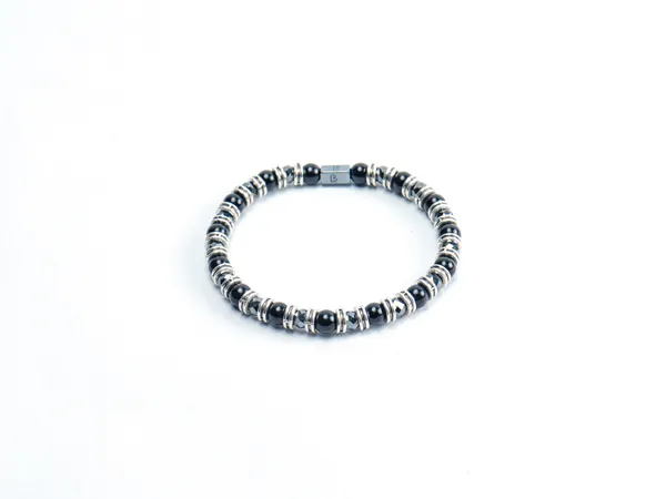 Black_Onyx_Natural_Stone_Beaded_Bracelet_For_Unisex