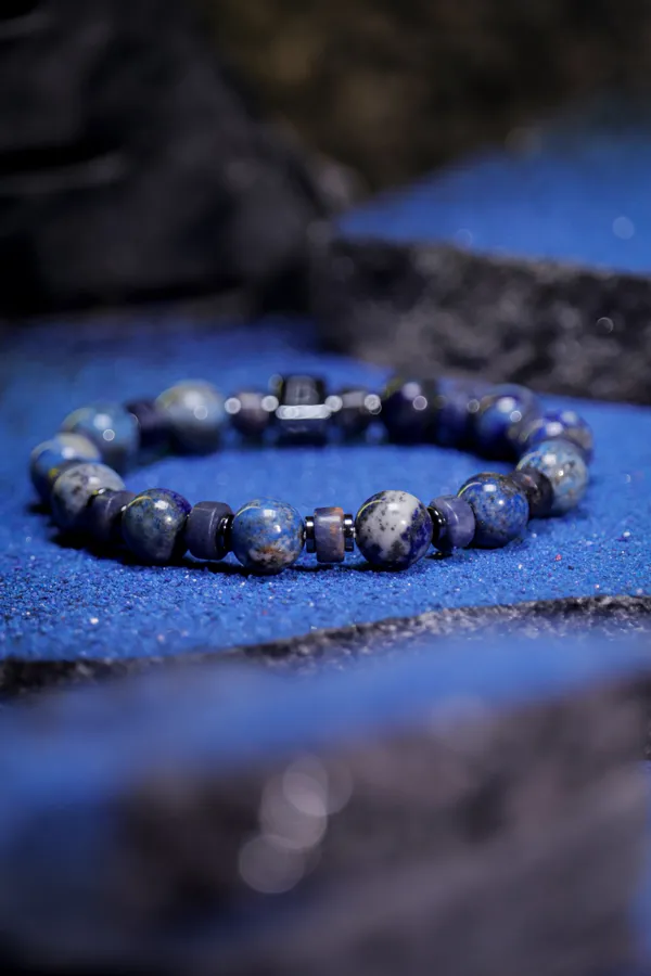 Blue_Lapis_Lazuli_Natural_Stone_Bracelet_For_Unisex