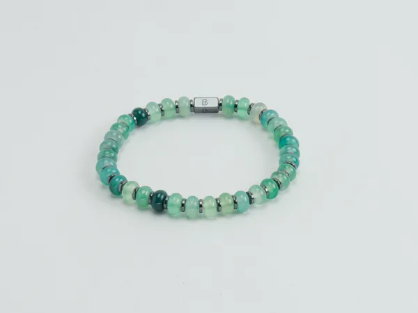 Green_Natural_Jade_Donut_Bead_Slip-On_Bracelet_For_Unisex