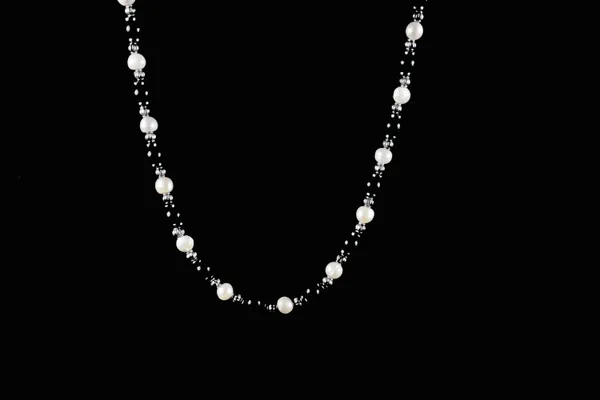 Black_And_White_Onyx_Natural_Stone_Sea_Pearl_Clasp_Necklace_For_Unisex