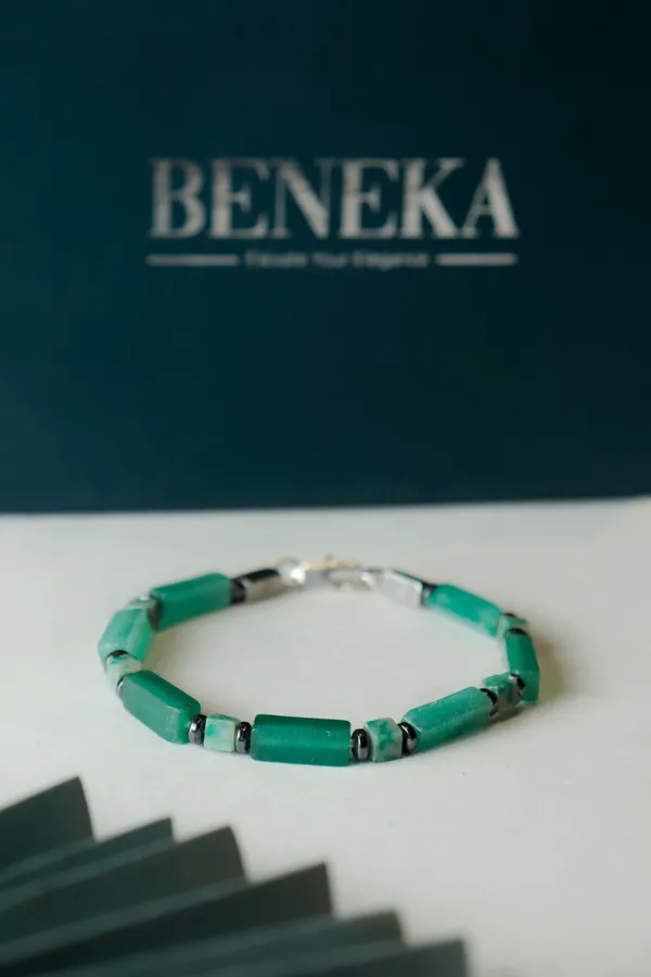 Green_Aventurine_Natural_Emerald_Stone_Bracelet_For_Unisex
