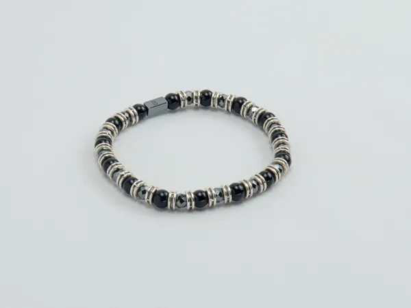 Black_Onyx_Natural_Stone_Beaded_Bracelet_For_Unisex