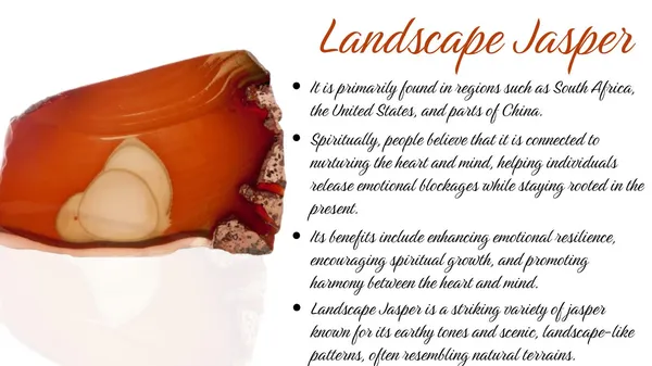Brown_Landscape_Jasper_Natural_Stone_Slip-On_Bracelet_For_Unisex