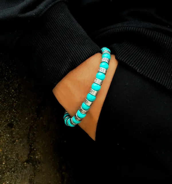 Turquoise_Natural_Stone_Bracelet_For_Unisex