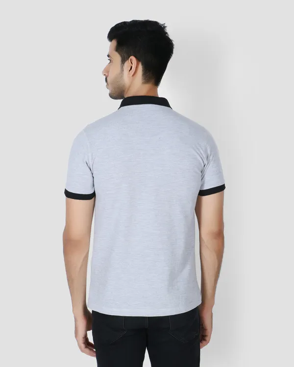 Light_Grey_Textured_Regular_Fit_Polo_T-Shirt_For_Men