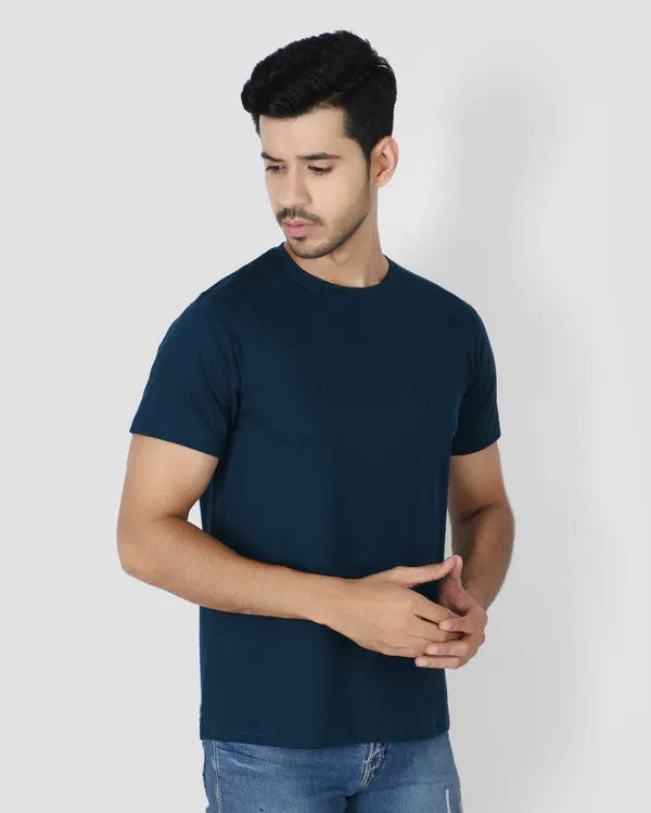 Navy_Crew_Neck_T-Shirt_For_Men