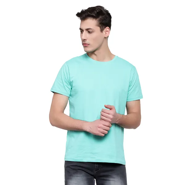 Mint_Solid_Crew_Neck_T-Shirt_For_Men