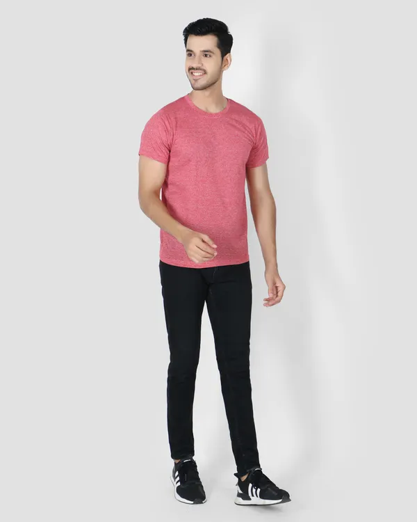 Red_Heather_Regular_Fit_T-Shirt_For_Men