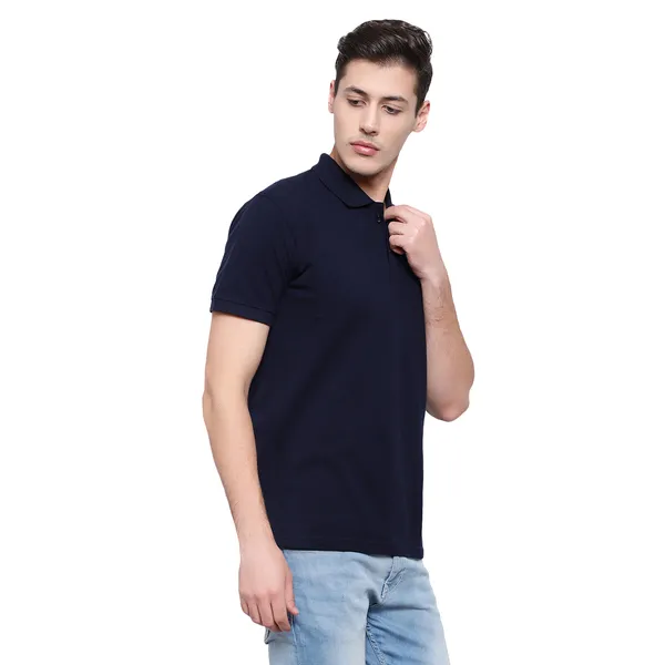 Navy_Knit_Regular_Fit_Polo_T-Shirt_For_Men