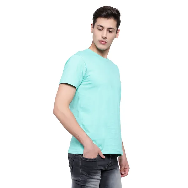 Mint_Solid_Crew_Neck_T-Shirt_For_Men