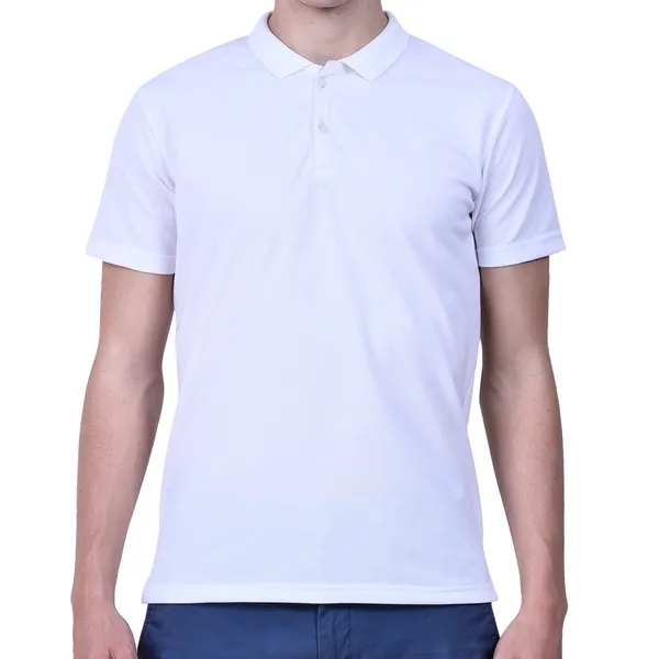 White_Regular_Fit_Polo_T-Shirt_For_Men