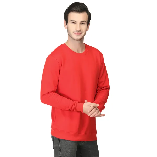 Red_Regular_Fit_Crew_Neck_Sweatshirt_For_Men