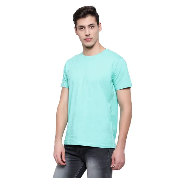 Mint_Solid_Crew_Neck_T-Shirt_For_Men