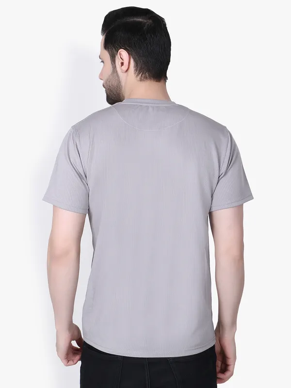 Grey_Ribbed_Regular_Fit_T-Shirt_For_Men