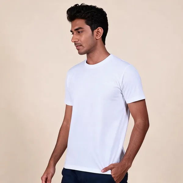 White_Regular_Fit_T-Shirt_For_Men