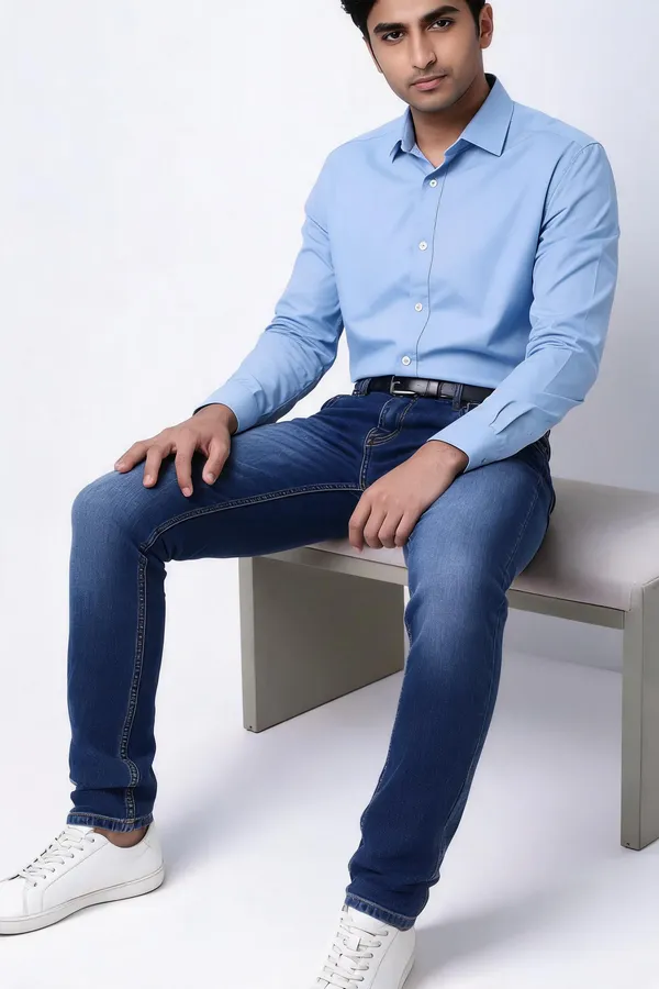 Blue_Denim_Slim_Fit_Jeans_For_Men