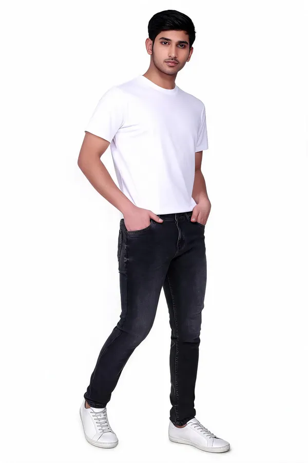 Black_Denim_Slim_Fit_Jeans_For_Men
