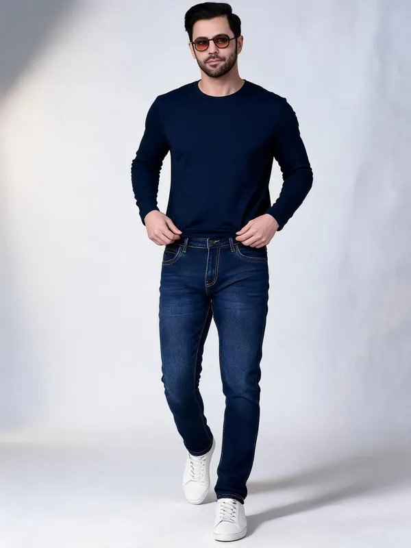 Blue_Denim_Slim_Fit_Jeans_For_Men