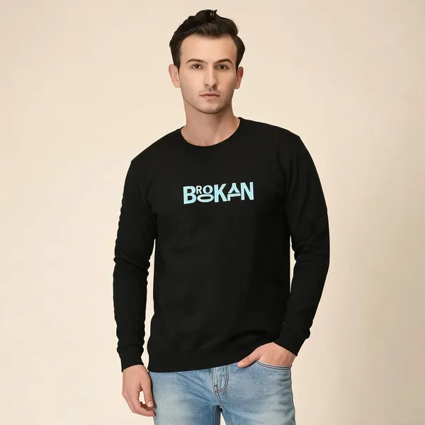 Black_Full_Sleeve_Regular_Fit_T-Shirt_For_Men