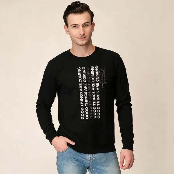 Black_Casual_Full_Sleeve_T-Shirt_For_Men