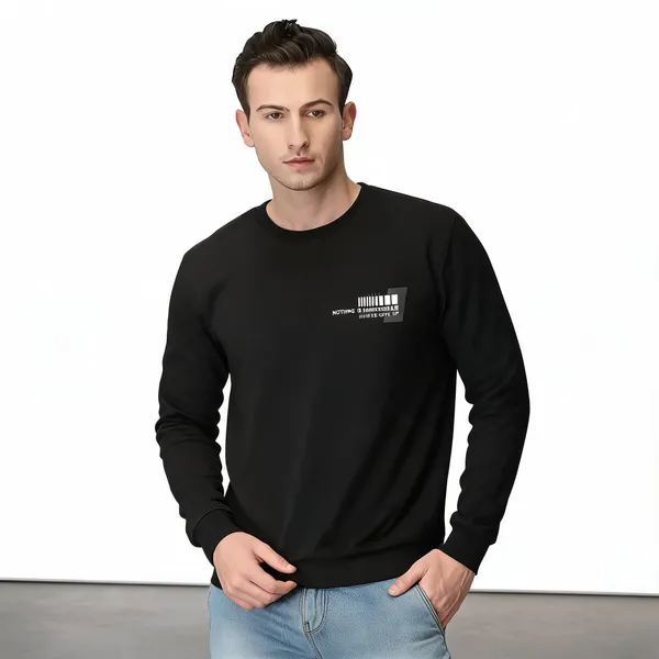Black_Full_Sleeve_Crew_Neck_T-Shirt_For_Men