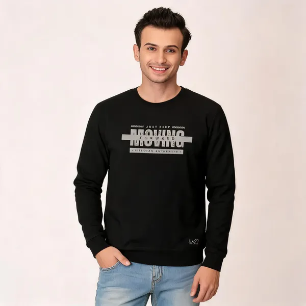 Black_Graphic_Crew_Neck_Sweatshirt_For_Men