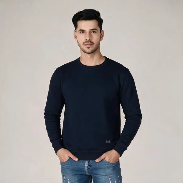 Navy_Crew_Neck_Sweatshirt_For_Men