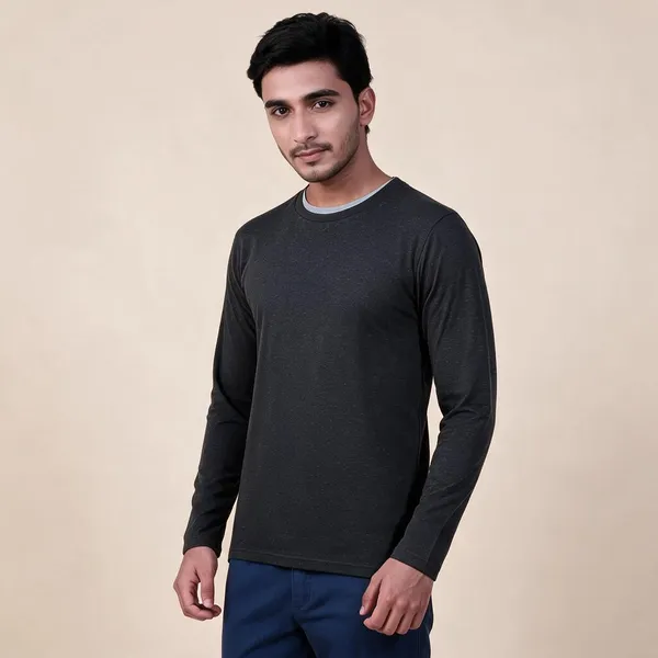 Dark_Grey_Regular_Fit_Full_Sleeve_T-Shirt_For_Men