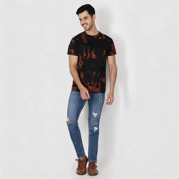 Black_Printed_Regular_Fit_T-Shirt_For_Men