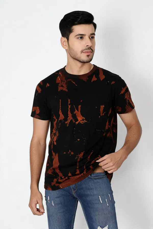 Black_Printed_Regular_Fit_T-Shirt_For_Men