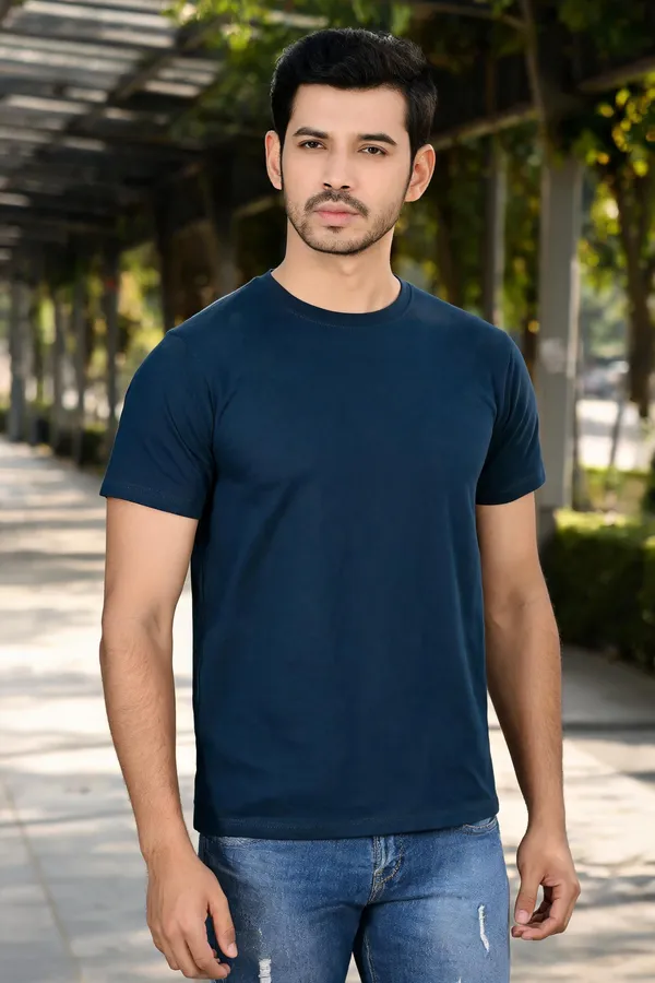 Navy_Crew_Neck_T-Shirt_For_Men