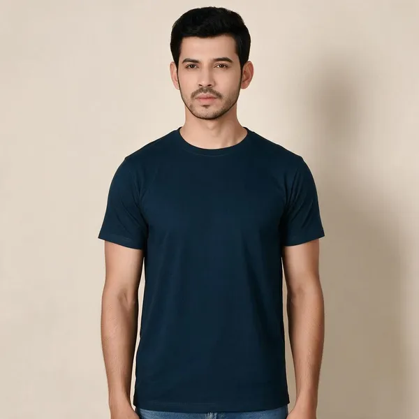 Navy_Crew_Neck_T-Shirt_For_Men