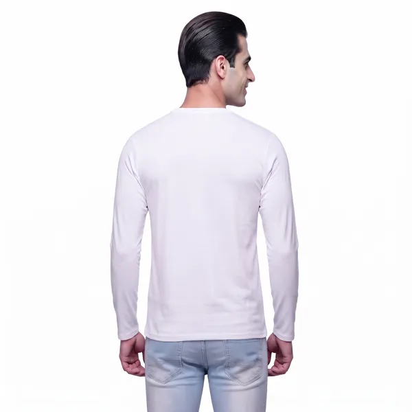 Pink_Regular_Fit_Full_Sleeve_T-Shirt_For_Men