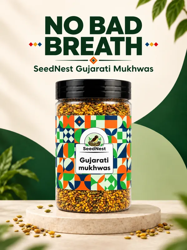SeedNest_Gujarati_Mukhwas_with_Spoon_|_Traditional_Gujarati_Mouth_Freshener_Mix,_Ready-to-Eat_After-Meal_Refreshment_for_Daily_Use