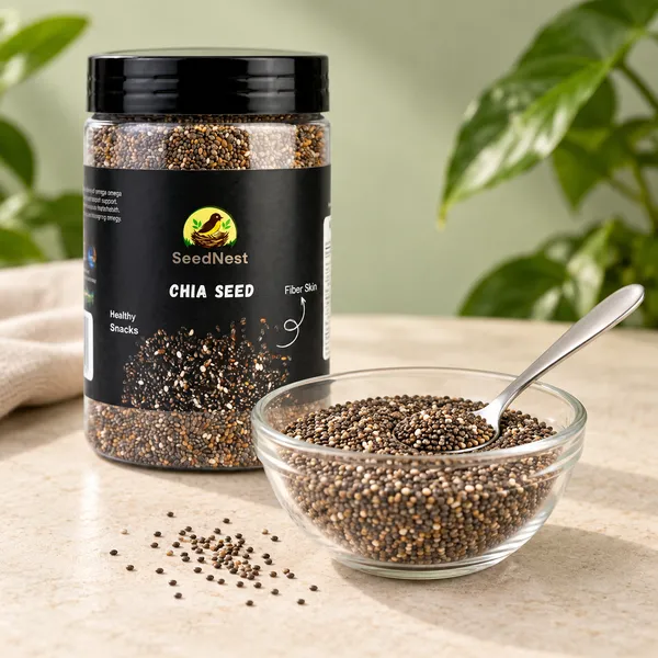 SeedNest_Chia_Seeds_with_Spoon_|_Edible_Seeds_for_Chia_Pudding,_Smoothies,_Overnight_Oats,_Yogurt,_Breakfast_Bowls,_Baking_&_Drinks