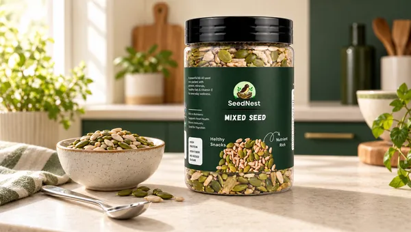 SeedNest_Pumpkin_Seeds_&_Sunflower_Seeds_Combo_with_Spoon_|_Kaddu_&_Surajmukhi_Seeds_for_Snacking,_Salads,_Smoothies_&_Baking