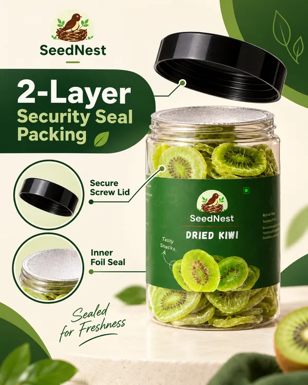 SeedNest_Dried_Kiwi_Fruit_with_Spoon_|_Dehydrated_Fruit_Snack_for_Trail_Mix,_Cereal,_Breakfast_Bowls,_Baking_&_Desserts