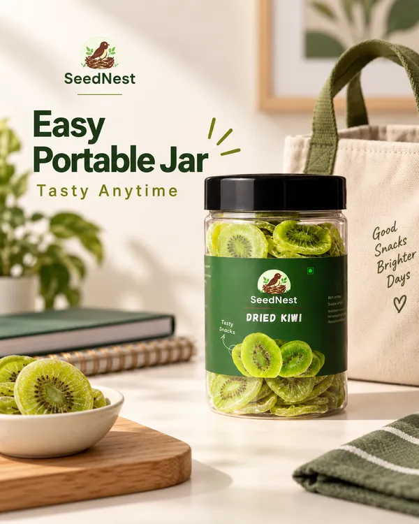 SeedNest_Dried_Kiwi_Fruit_with_Spoon_|_Dehydrated_Fruit_Snack_for_Trail_Mix,_Cereal,_Breakfast_Bowls,_Baking_&_Desserts