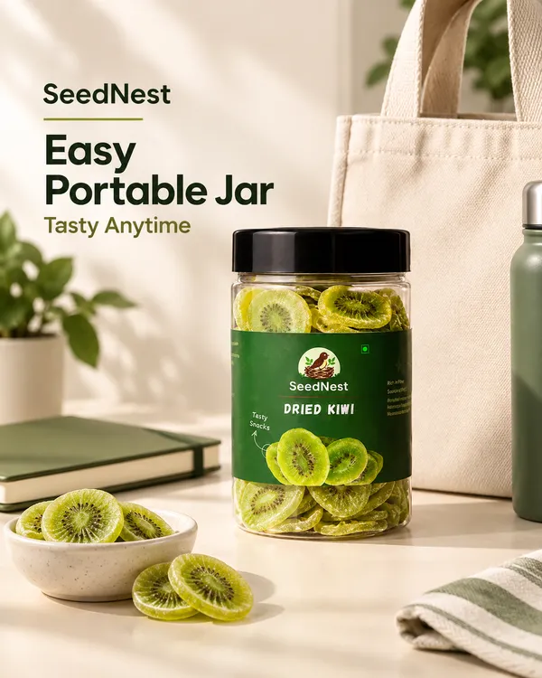 SeedNest_Dried_Kiwi_Fruit_with_Spoon_|_Dehydrated_Fruit_Snack_for_Trail_Mix,_Cereal,_Breakfast_Bowls,_Baking_&_Desserts