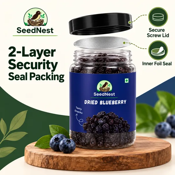 SeedNest_Dried_Blueberries_with_Spoon_|_Dehydrated_Berry_Snack_for_Muffins,_Baking,_Muesli,_Oats,_Yogurt_&_Trail_Mix
