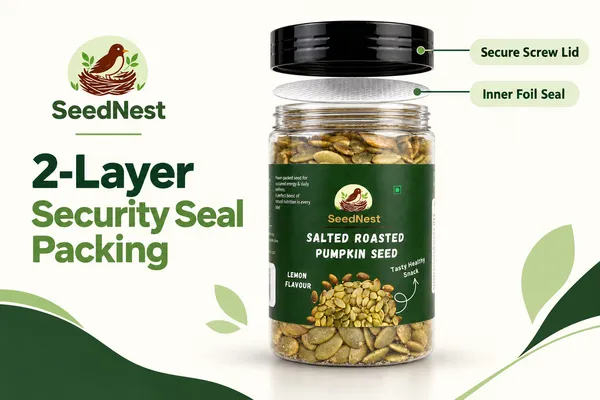 SeedNest_Roasted_Pumpkin_Seeds,_Lemon_(Nimbu)_Flavour,_with_Spoon_|_Tangy_&_Crunchy_Kaddu_Seeds,_Ready-to-Eat_Snack_&_Salad_Topping