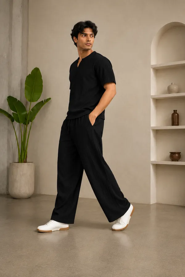 Black_40%_Cotton_60%_Polyester__Co-Ord_Set_For_Men