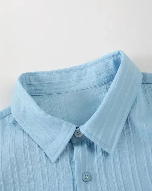 Blue_40%_Cotton_60%_Polyester__Co-Ord_Set_For_Men